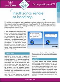 Les fiches pratiques de France Rein Les fiches pratiques